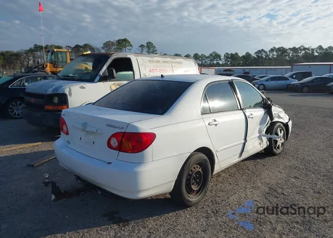 2004 Toyota Corolla Le z USA, uszkodzony, nr VIN 2T1BR32E34C274751